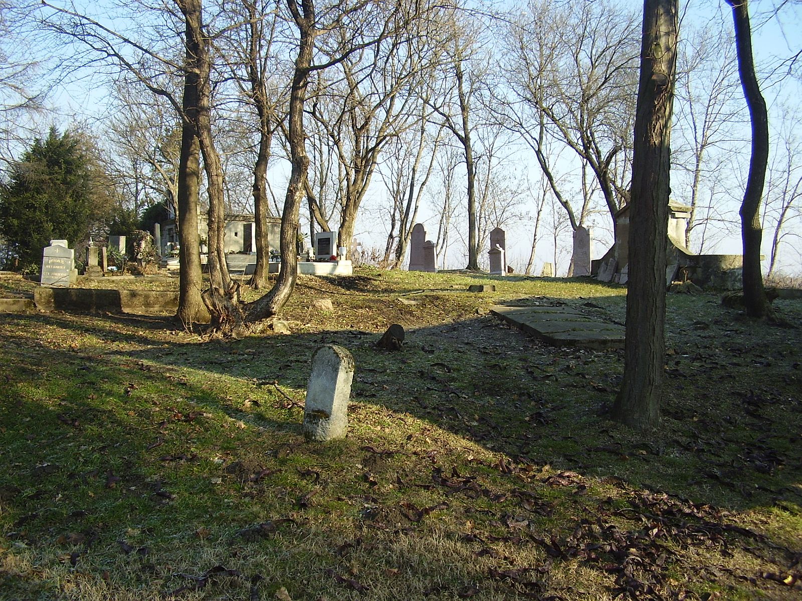 A temető részlete
