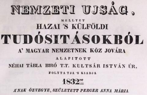 Hazai 's Külföldi Tudósítások 1832 Hazai 's Külföldi Tudósítások 1832