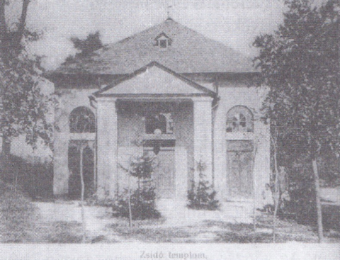Kápolnásnyéki zsinagóga a századfordulón