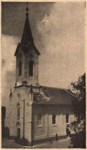 Református templom 1921-ben